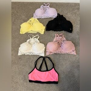 Victoria Secret Lace Push Up Bras Size Large Bundles